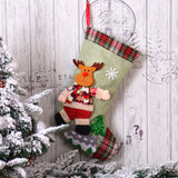 Christmas stocking with large dancing doll