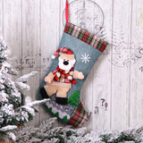 Christmas stocking with large dancing doll